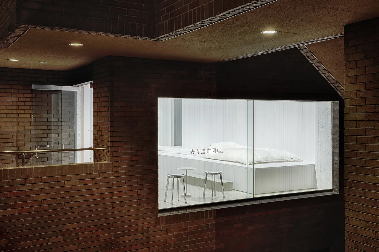表参道布団店 店舗内観