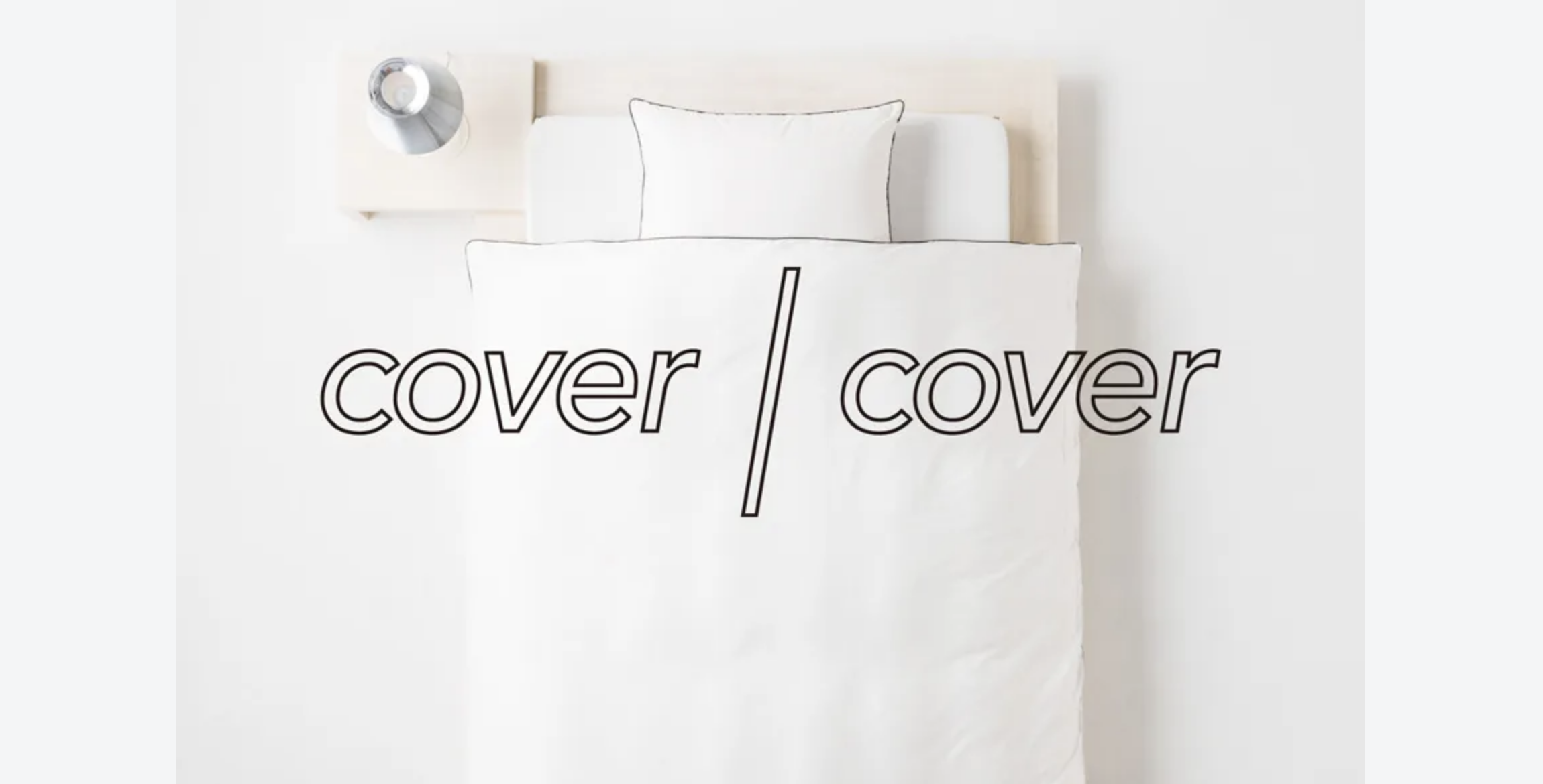 cover/cover×CINRA 「布団」が表現の場に？