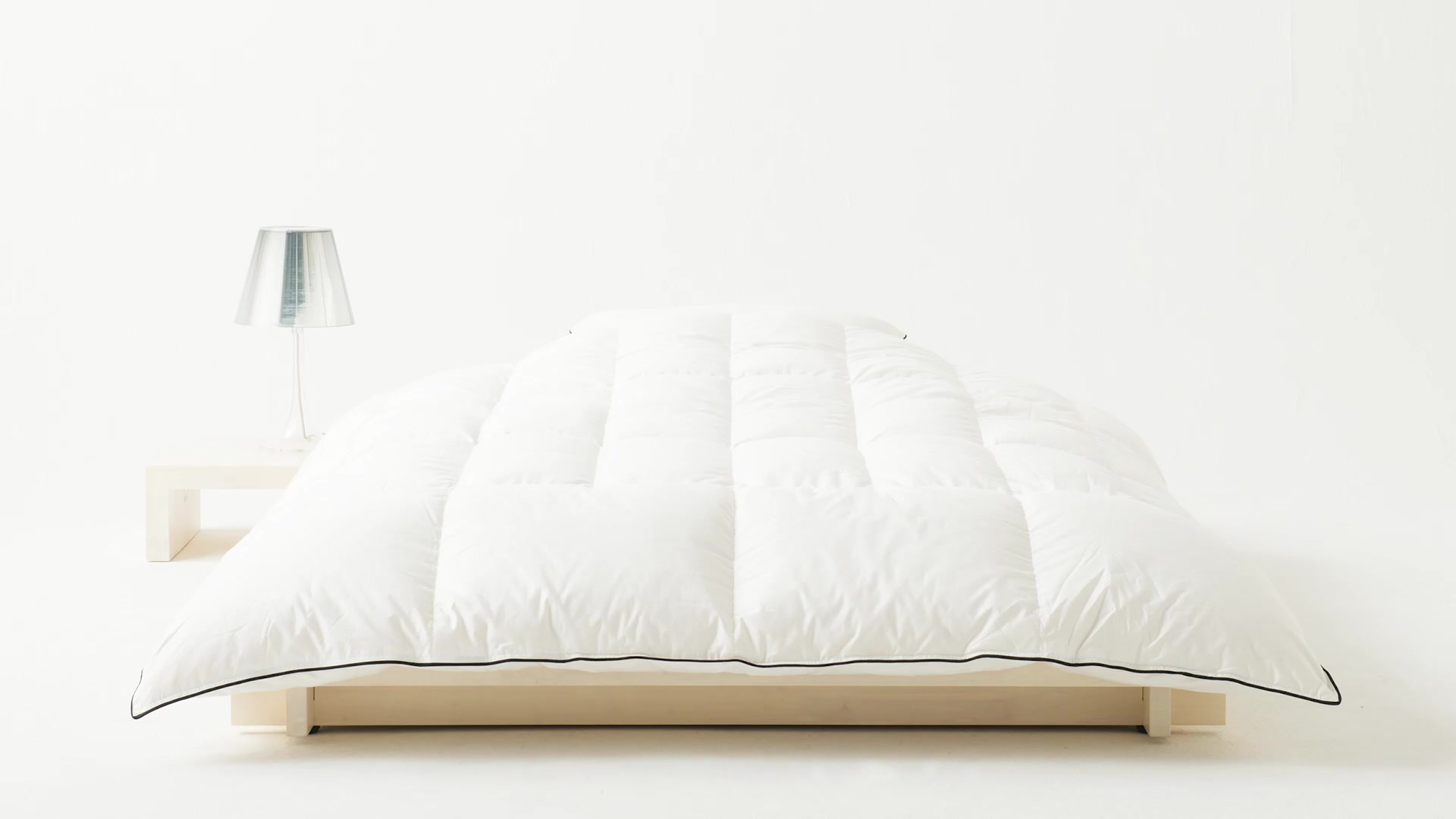 完成した掛け布団